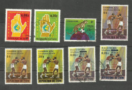 ZAÏRE N°835, 836, 842, 844, 845, 847, 850, 852 Cote 5€ - Used Stamps