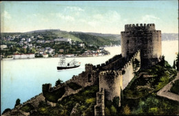 CPA Konstantinopel Istanbul Türkei, Schlösser Europas Und Bosporus - Turkey