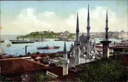 AK Konstantinopel Istanbul Türkei, Top-Hane-Moschee, Pointe Du Serail - Turquia