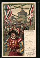 AK Nürnberg, X. Deutsches Turnfest 1903, Bild Nr. 6, Die Nürnberger Schnepperschützen  - Altri & Non Classificati
