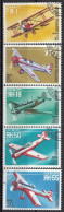 USSR 5659-5663,used,falc Hinged - Avions