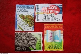 Zomerzegels Summer Sommer NVPH 1085-1088 (Mi 1070-1073); 1976 POSTFRIS / MNH ** NEDERLAND / NIEDERLANDE - Unused Stamps