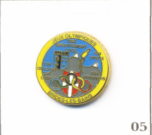 Pin's Sport - J.O D’Albertville 1992 / Gendarmerie 4è LGM. Est. Pichard 1992 Albertville. Zamac. T1027-05 - Juegos Olímpicos