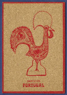 Barcelos - O Galo De Barcelos.  "Usado" -|- Feito Em Cortiça/ Made In Cork/ Fabriqué En Liège - Braga