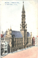 CPA Carte Postale Belgique Bruxelles Hôtel De Ville  VM81175 - Bauwerke, Gebäude