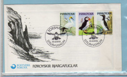 Iles  Feroe -1978 - 7 FDC -  Oiseaux De Mer - - Féroé (Iles)