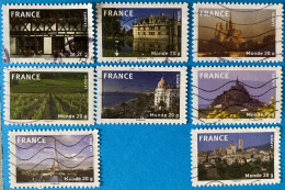 France 2009 : La France En Timbres N° 329 à 336 Oblitéré - Oblitérés