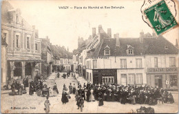 58 VARZY - PLACE DU MARCHE ET RUE DELANGLE - Altri & Non Classificati