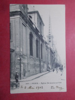 Carte Postale - PARIS (75) - Eglise St Louis En L'Ile (B441) - Churches