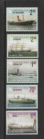 NOUVELLE-ZELANDE 2012 BATEAUX YVERT N°2841/2845 NEUF MNH** - Ships