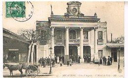 33   ARCACHON   L HOTEL DE VILLE  1909 - Arcachon