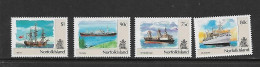 NORFOLK 1991 BATEAUX YVERT N°486/489 NEUF MNH** - Barcos