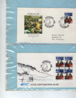 Iles  Feroe -1978 - 2 FDC -  50e Anniversaire Des Guides - - Islas Faeroes