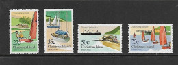 ILES CHRISTMAS 1983 TOURISME-SPORTS NAUTIQUES YVERT N°175/178 NEUF MNH** - Other & Unclassified