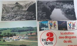 LOT 24 CARTES ISERE BOURG OISANS CHAMPIER 2 ALPES VILLARD DE LANS LES ROUSSES VIENNE DAUPHINE GRENOBLE CHARTREUSE - Autres & Non Classés