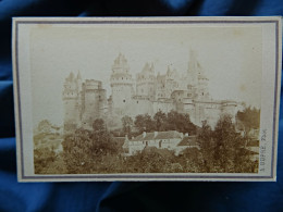 Photo CDV A. Dupré à Compiègne - Château De Pierrefonds, Travaux, Ca 1860-65 L680C - Alte (vor 1900)
