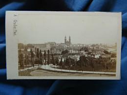 Photo CDV A. Grados à Luneville - Vue Sur Luneville, Second Empire Ca 1865 L680C - Alte (vor 1900)