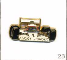 Pin's Automobile - Équipementier / “Liqui-Moly“ Avec Formule 1. Non Estampillé. Métal Peint. T1027-23 - F1