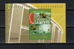 Hungary 2003 Football Soccer, Historical Events S/s MNH - Ungebraucht