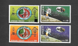 Togo Space 4 Ovpr Stamps 1971 MNH. "Soyuz 11" IN MEMORIAM - Africa