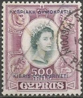 CHIPRE COLONIA BRITANICA YVERT NUM. 184 USADO - Chipre (...-1960)