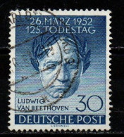 Berlin 1952 - Mi.Nr. 87 - Gestempelt Used - Beethoven - Used Stamps