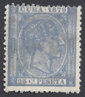 CUBA 1879 - Yvert 31* (L) - Serie Corrente | - Kuba (1874-1898)