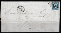 Lettre St Servan 1863   (( Ile-et-Vilaine )) - 1862 Napoléon III