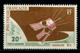 V - Polynésie Française: Année 1966 : Y&T N° PA 19 (satellite D1)  : 1 Timbre NSC ** - Unused Stamps