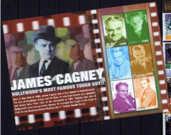 Ghana - BF - James   Cagney -  Acteur - Film - Cinema -- Neuf** - MNH - Ghana (1957-...)