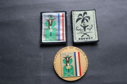 Guerre Du GOLF 1991 3 Souvenirs Médailles Et Insignes Tissus - Otros & Sin Clasificación