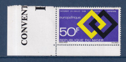 Niger - YT PA N° 114 ** - Neuf Sans Charnière - Poste Aérienne - 1969 - Niger (1960-...)