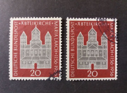 GERMANY ALLEMAGNE DEUTSCHE POST 1956 8 CENTENARIO DELLA CHIESA DI MARIA LAACH CAT. YVERT N.114 - Used Stamps