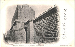 CPA Carte Postale France Aigues-Mortes Les Remparts Vue Intérieure 1914  VM81181 - Aigues-Mortes