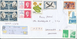 France Registered Cover Sent To Denmark Chauvigney 21-2-2011 Good Franked - Covers & Documents