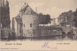 Souvenir De BRUGES - Le Pont Maréchal - Moulin - Nels Série 12 N° 29 - Brugge