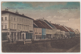 Romania - Bistrita Bistritz Besztercze Holzgasse Fa Utca Markt Market Square Fo Ter - Rumania