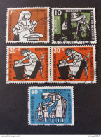 GERMANY ALLEMAGNE DEUTSCHE POST 1956 PRO INFAZIA CAT. YVERT N.119/122 - Oblitérés