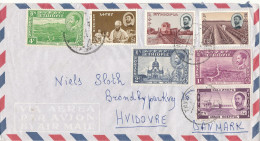 Ethiopia Air Mail Cover Sent To Denmark 8-9-1966 Good Franked Nice Cover - Ethiopia