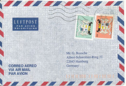 Benin Air Mail Cover Sent To Germany 5-11-1997 Topic Stamps - Benin - Dahomey (1960-...)