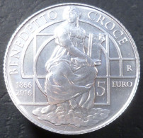 Italia - 5 Euro 2016 - 150° Nascita Di Benedetto Croce - KM# 394 - Italien