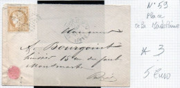 FRANCE N° 59 - (Paris Etoile 3) - 1849-1876: Classic Period