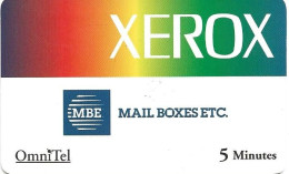 USA: Prepaid OmniTel - Xerox - Sonstige & Ohne Zuordnung