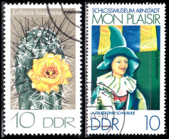 1974 - ALEMANIA - DDR - YVERT 1603,1658 - Oblitérés