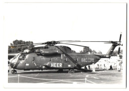 Fotografie Hubschrauber Sikorsky S70 Vom Bundesheer Kennung 84-72  - Krieg, Militär