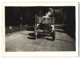 Fotografie Traktor Kramer, Schlepper Mit Kennzeichen IL-5679  - Auto's