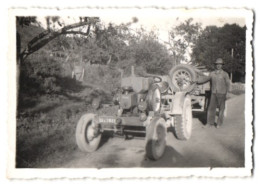 Fotografie Traktor Kramer, Schlepper Mit Kfz-Kennzeichen IVB-48198  - Auto's