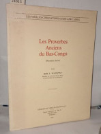 Les Proverbes Anciens Du Bas-Congo - Non Classés