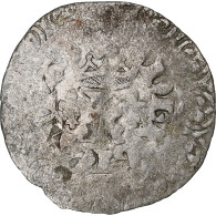 France, Charles V, Blanc Au K, 1365-1380, Billon, TB, Duplessy:363 - 1364-1380 Karel V De Wijze