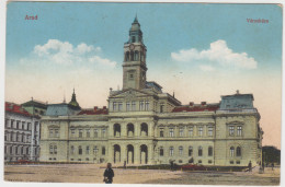 Romania - Arad Aradrol Varoshaza Town Hall Rathaus Hotel De Ville Architecture Monument 1915 - Rumania